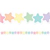 Teacher Created Resources Pastel Pop Stars Die-Cut Border Trim