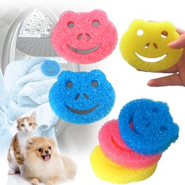 PurifyLogix Pet Hair Remover for Laundry, Reusable Lint & Hair Catcher for Dog & Cat Fur, Effective Pet Hair Catcher for Washer & Dryer, Removes Fur and Lint from Clothes & Bedding