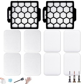 ZU60 ZU62 Vacuum Filter for shark navigator filter replacement ZU60 ZU62 NV150 NV151 NV251 NV255 Upright Vacuum, Replaces Part #1238FT60#1239FT60-2 HEPA + 4 Foam & Felt Filter Replacement Kit