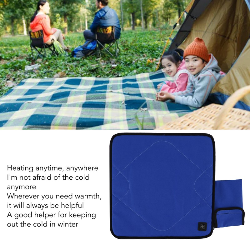 Portable Heated Seat Cushion Adjustable Temperature USB Heating Seat Cushion