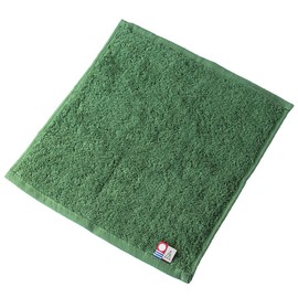 Tabarat Towel Handkerchief, Handkerchief, Gift, Individual Packaging, Imabari, Hand Towel, 9.1 x 9.1 inches (23 x 23 mm), 1 Piece Set (Green)