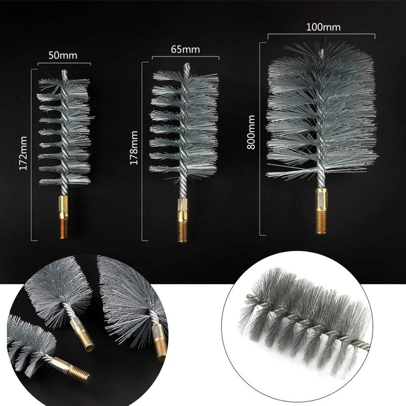 10mm - 70 mm Stainless Steel Wire Tube Cleaning Brush