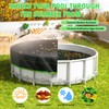15 Ft Round Pool Cover, Solar Cover for Above Ground