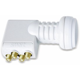 TQS Gold Smart Titanium Iium, Universal Quad Switch LNB 0.1 dB, gold contacts