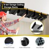 Eastrexon 6-bin Overhead Garage Storage Rack, Ceiling Storage Racks Heavy