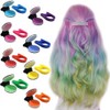 Tizas para Cabello 8 Colores Temporales Lavables No Pegajosas