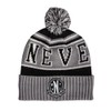 Elbenwald Wednesday Beanie in Nevermore Academy Design - With School