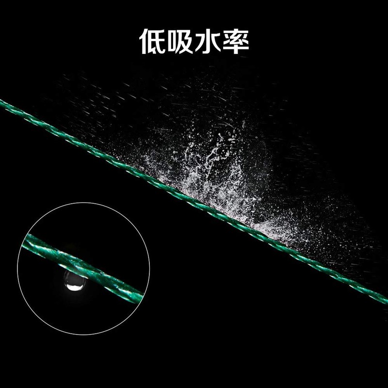 Ashconfish Polyethylene 4 Braid Fishing Line, 4 Strand, X4, 164.0