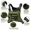Tactical Chest Bag for Men, Water-Resistant Crossbody Sling Backpack with