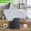 RUHUALIFE 【Upgraded】 Left & Right Refrigerator Vegetable Tray Crisper Drawer