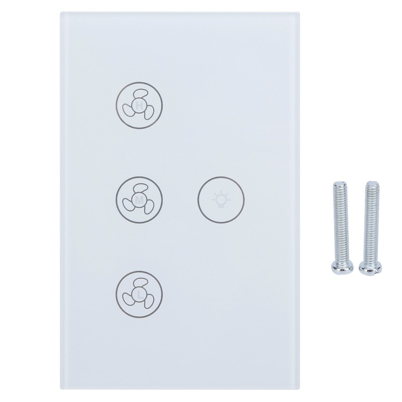 Smart WiFi Air Fan Lamp Touch Switch Voice Control Compatible