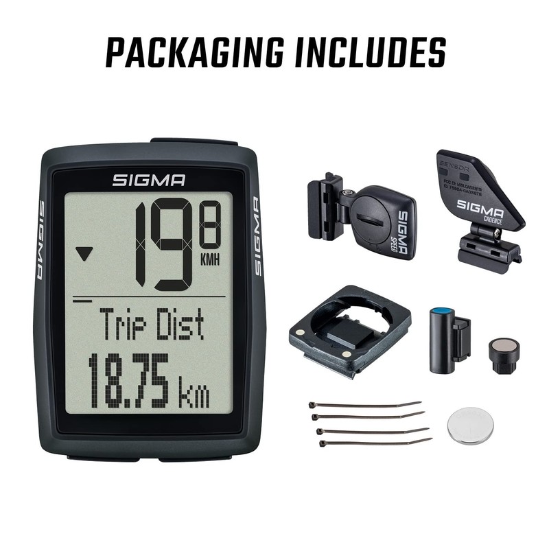 SIGMA SPORT BC 14.0 WL CAD Wireless Bicycle Computer with