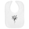Azeeda 'Beetroot Plant' Soft Cotton Baby Bib (BI00062539)
