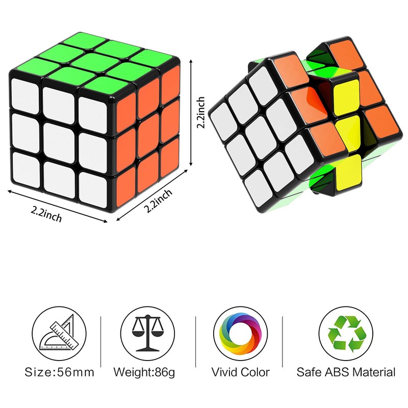 ROXENDA Magic Cube Speed Cube - Easy Turn & Smooth