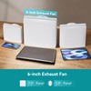 Exhaust Fan 6 Inch With Power Cord Ventilation Fan With