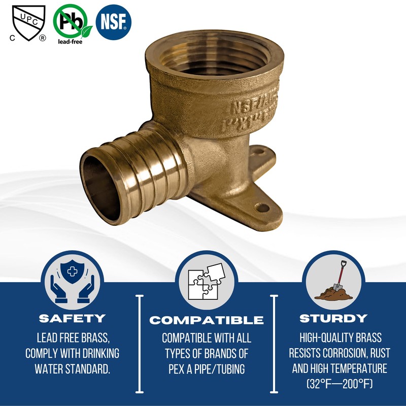 XFITTING 1 Inch Pex x 1 Inch Female NPT Drop