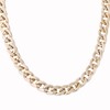 World One ABC Gold Plated Men Jewelry Necklace Miami Turnover