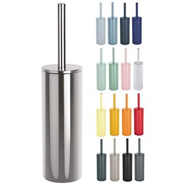 Spirella Nyo Steel Polished Toilet Brush, Silver