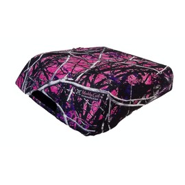 Car Console Covers Plus fits Ford F150 F250 Select Bucket Seat Models 2014-2024 Muddy Girl Camo Fabric Center Console Cover for Console Image as Shown Muddy Girl