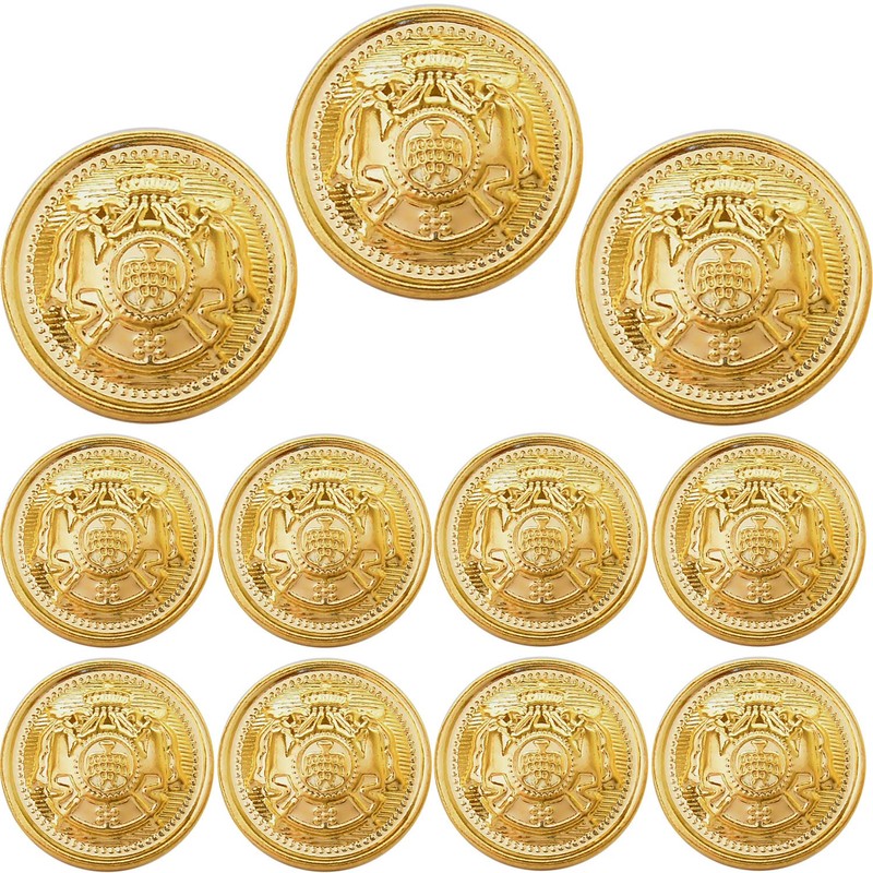 Metal Buttons for Blazer Use, Gold Metal Buttons, Gold Blazer