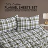 ZOYER Flannel Sheets Queen Size Set - Soft & Comfy