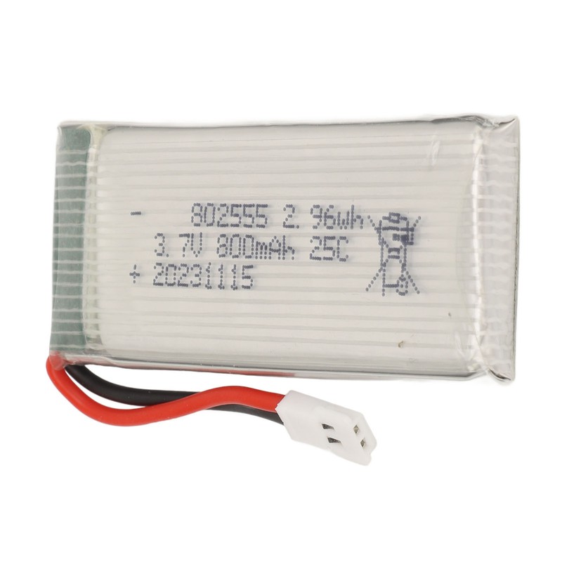 3.7V 800mAh LiPo Battery 25C Rate RC Model Airplane Lithium