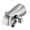 PROOX All Metal Tub Spout with Diverter Brushed Nickel, Diverter