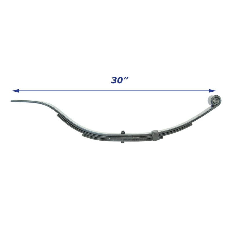 Sturdy Built (2)-Boat Trailer Slipper Leaf Springs (1 Pair) 30''