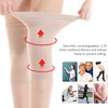 Knee Sleeves, Pure Cotton 2pcs Compression Knee Sleeve Ultrathin Cotton