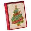 Papyrus Christmas Cards Boxed with Envelopes, Peace and Happiness, Christmas