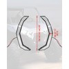 SLORIMOD LED Grille Accent Fang Lights for Polaris RZR XP