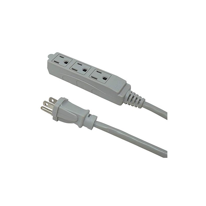 Woods Light Duty Extension Cord, 20Ft, 16 Gauge, 3 Conductor,