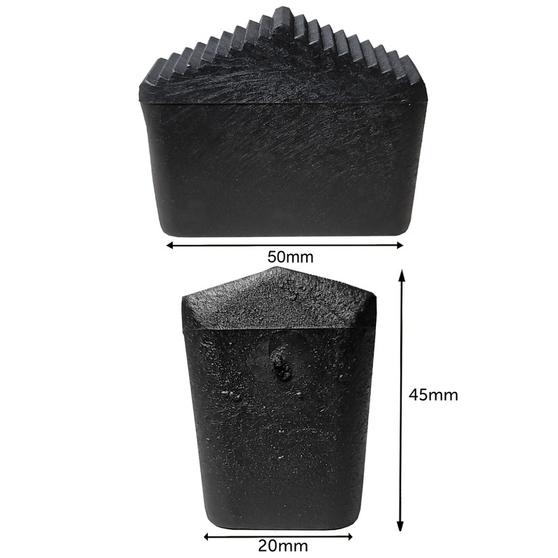 Ladder Feet Non-Slip Ladder Leg Cover - Replacement Ladder feet