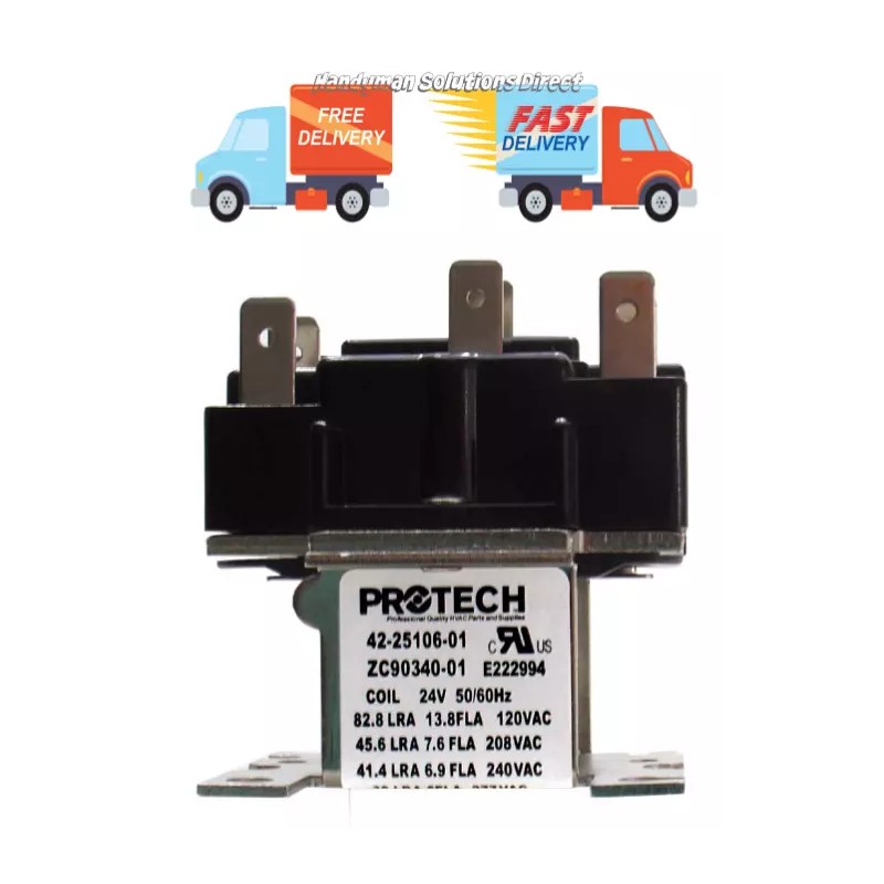 Honeywell Furnace Relay 24v Coil R8222D 1018 R8222D1018 R1067 D1004