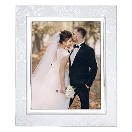 Lenox 886925 Silver Peony 8" X 10" Frame