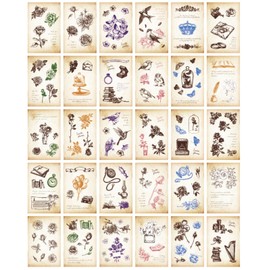 ZPPLD Postcards, Vintage Postcards Set, Vintage Postcards, Postcards, Retro, Vintage Landscape Painter (2)