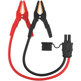 GREEN KEEPER Heavy-Duty Jumper Cables with 8 AWG Wire and Dual-Layer Thickened Copper-Plated Clamps, These Cables Handle Higher Current, Prevent Sparks. Fits GK-J1203, GK-J1204, and GK-J1205