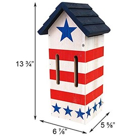 Woodlink Patriotic Butterfly House