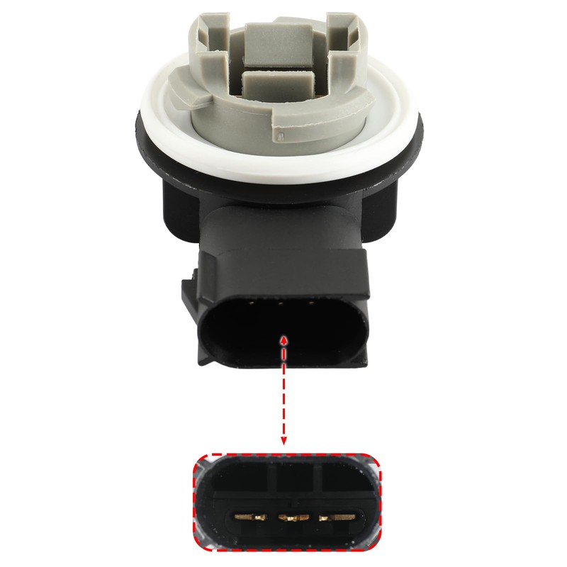 AUTOKAY 68065016AB Front Turn Signal Light Connector Plug Harness and