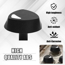 YIBEICO Upgraded Version Stove Knob for Dacor 72731, ABS Stove Knob Replacement for Dacor Cooktop Replace (1)