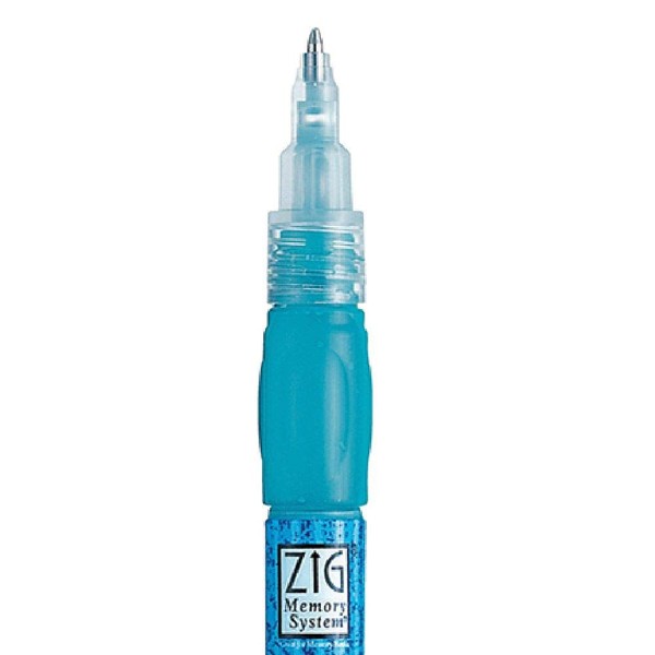Zig 2 Way Craft Glue Pen Squeeze & Roll 1mm Fine Tip