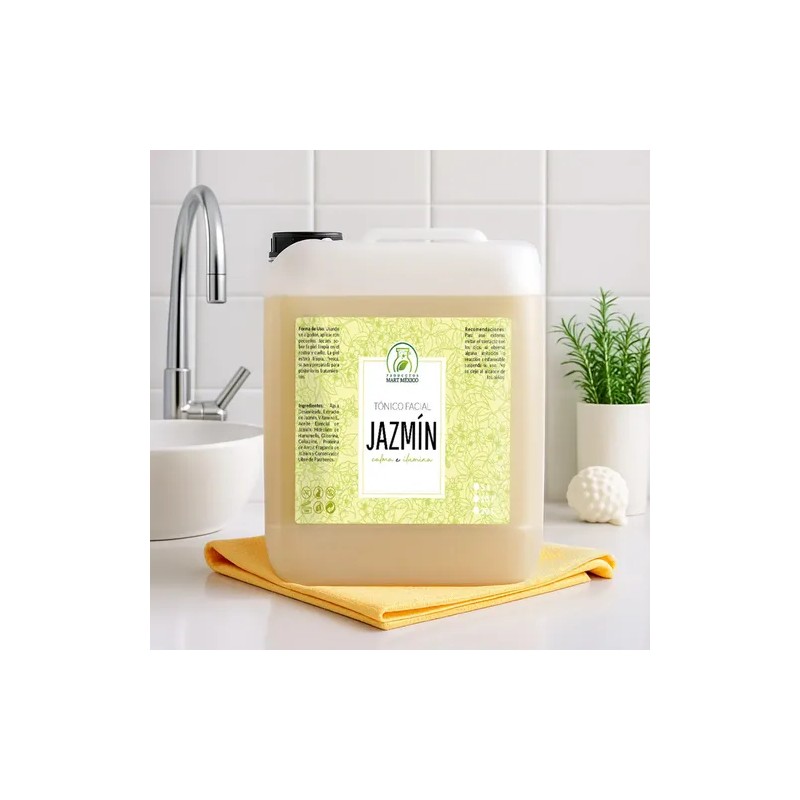 Tónico Facial Hidratante de Jazmín para Piel Normal – 10