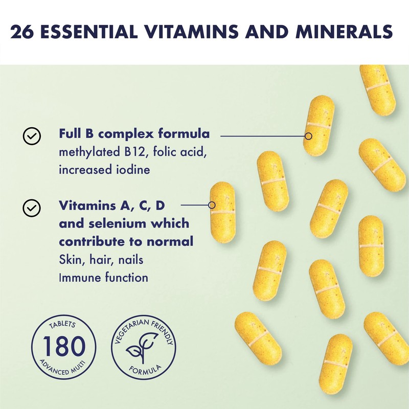 Higher Nature - Advanced Multi - Multi Vitamins Supplements -
