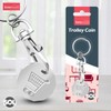 2pk Trolley Coin Keyring UK Set | Shopping Trolley Token
