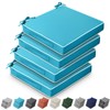Leinuosen 4 Pcs Patio Cushion Covers, 19'' x 19'' x