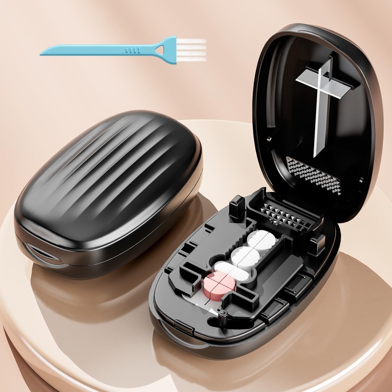 Pill Cutter Splitter for Small and Tiny Pills, 1/2 1/4