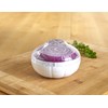 IMUSA USA IMU-71206 Onion & Garlic Saver/Container with Clear Cover,
