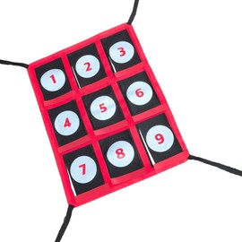 Pitching Net with Strike Zone | Baseball Net for Pitching,Ball Training Network Adjustable Nine Grid Portable Hitting Backstop for Indoor Outdoor Field Practice