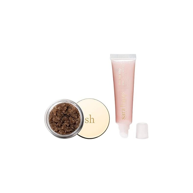 Sara happ Let's Glow Kit de exfoliante y brillo de