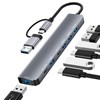 NEUTYPECHIC 7-in-1 USB-C Hub, USB-C Docking Station, Fast Data Transfer